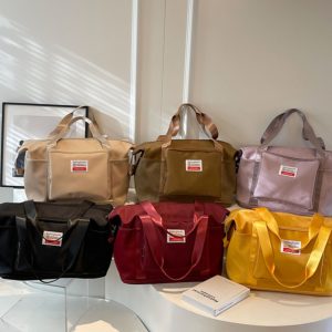 Extra Large Wheeled Travel Bag for Women - Large Capacity Portable Maternity Storage & Sports Gym Luggage Bag