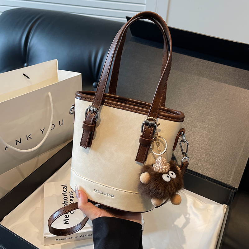 Fashionable Women's Bucket Bag - Versatile Small Handbag, Stylish Crossbody Shoulder Bag for 2025 Casual Looks