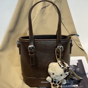 Fashionable Women's Bucket Bag - Versatile Small Handbag, Stylish Crossbody Shoulder Bag for 2025 Casual Looks