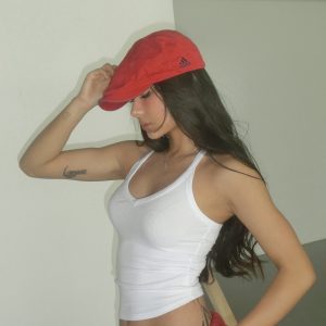 Faux Bare Face Athletic V-Neck T-Back High Elasticity Tank Top - Hot Girl Essentials for Y2K and 90s Style Fashion