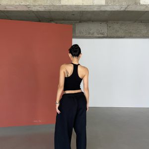 Faux Bare Face Athletic V-Neck T-Back High Elasticity Tank Top - Hot Girl Essentials for Y2K and 90s Style Fashion