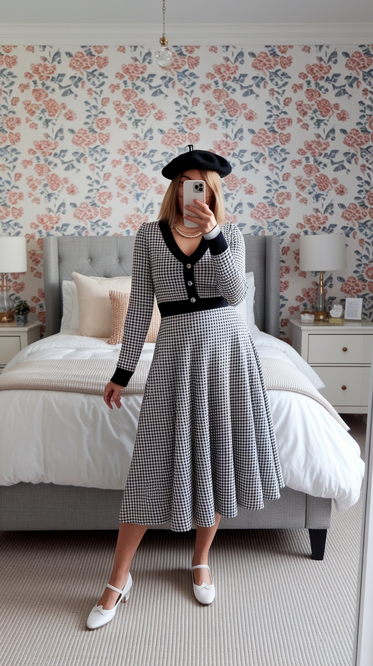 Unique Female Retro Outfit Styles to Embrace outfit idea