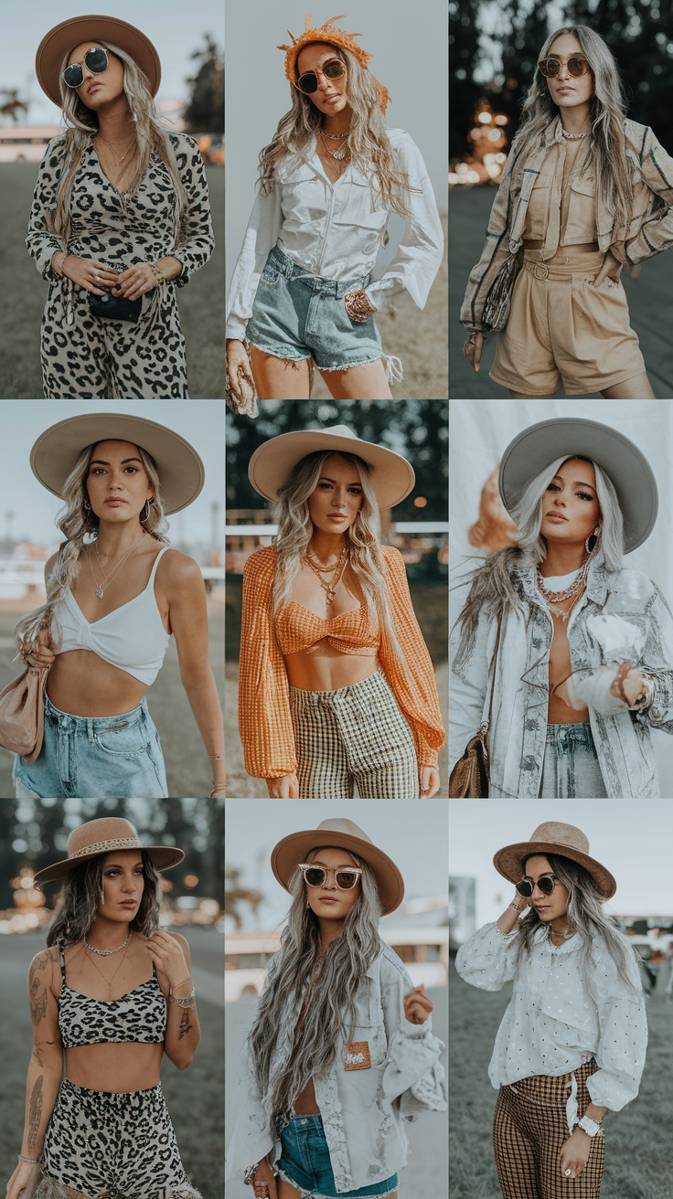 Festival Outfits Aesthetic: Stand Out in the Crowd outfit idea