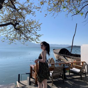 Floral Spaghetti Strap Dress with French V-Neck and Waist-Cinching Design - Midsummer Chic, Slimming Textured Skirt, Perfect for Daywear