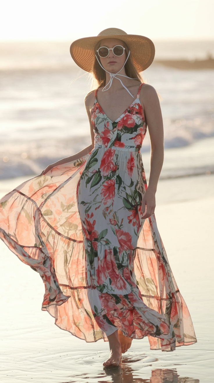 Floral Maxi Dresses: Blooming Styles for Every Occasion outfit idea