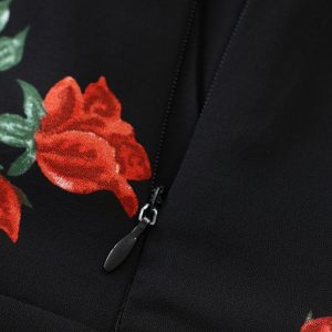 French Style Black Short Dress for Women - 2025 Summer Vacation Look, Inspired by Yang Caiyu, Trendy and Chic