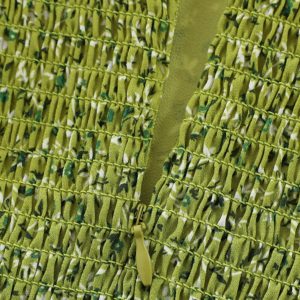 French-Style Green Spaghetti Strap Vacation Dress for Petite Women - 2025 Summer Fashion