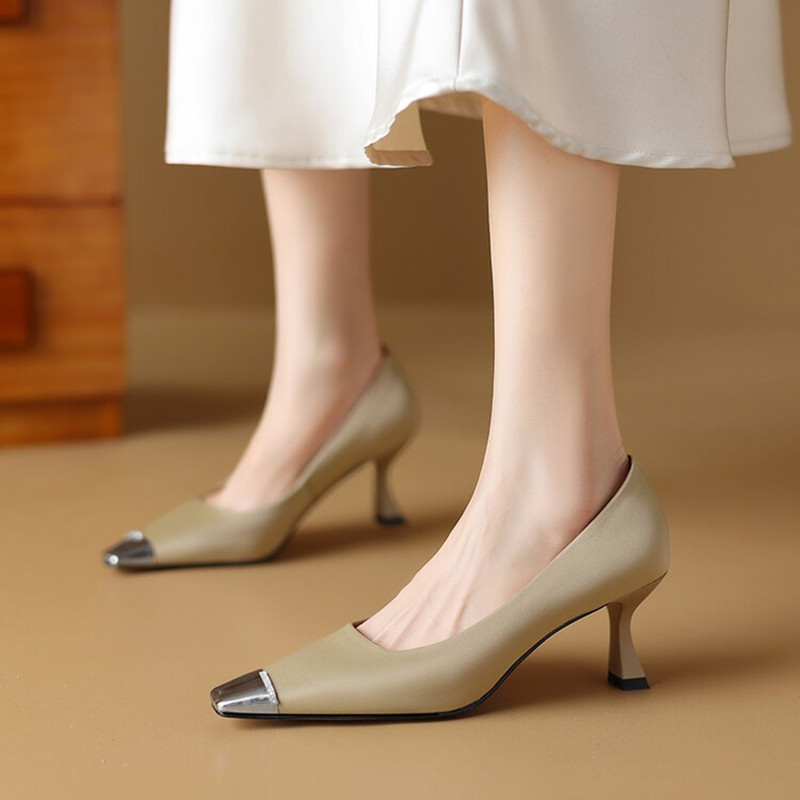 French Style Mary Jane Loafers for Women - Trendy Small Square Toe Shallow Mouth Shoes