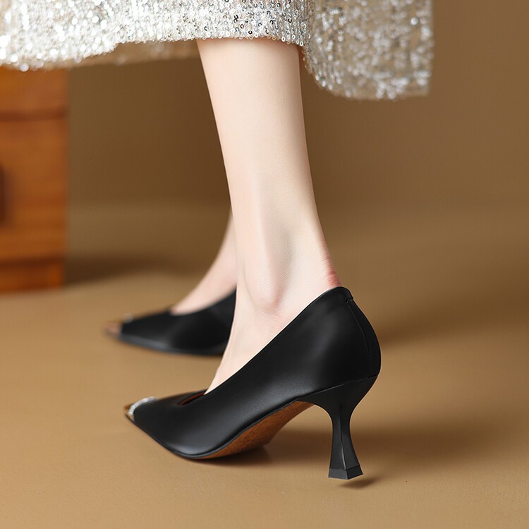 French Style Mary Jane Loafers for Women - Trendy Small Square Toe Shallow Mouth Shoes French Style Mary Jane Loafers for Women - Trendy Small Square Toe Shallow Mouth Shoes