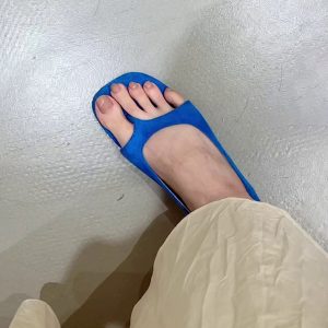 French Style Sheepskin Height-Increasing Thong Sandals for Women - Versatile Slip-On Roman Flip-Flops for Outdoor Wear