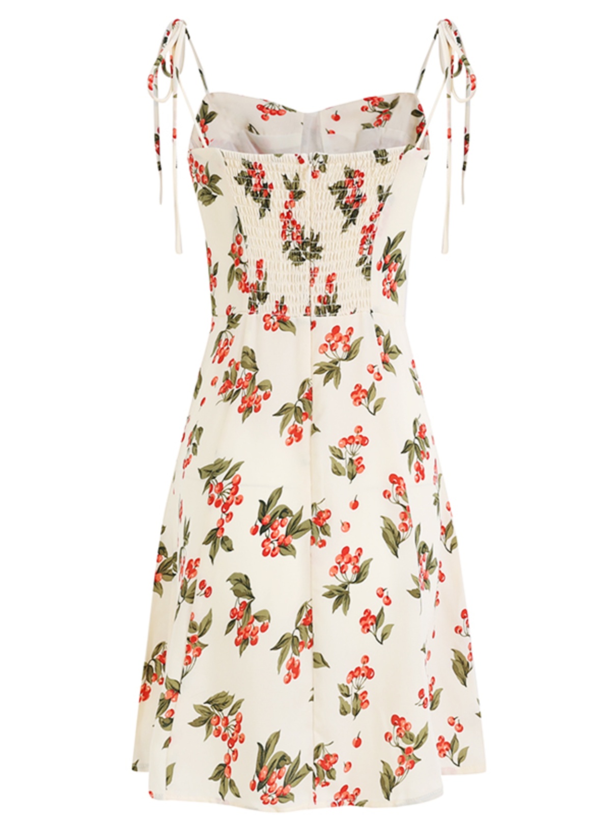 French Style Spaghetti Strap White Dress for Women - Petite Summer Vacation Dress 2025 - Slimming Design French Style Spaghetti Strap White Dress for Women - Petite Summer Vacation Dress 2025 - Slimming Design