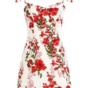 French Style Vacation Short White Dress 2025 Summer Bodycon for Petite with Straps - Trendy Chic Summer Fashion