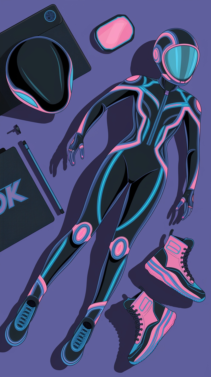 Futuristic Fashion Drawing: Techniques and Tips outfit idea