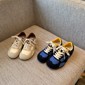 Genuine Leather Retro Color-Block ACG Shoes for Women - 2025 Summer Breathable Sports Casual Training Footwear