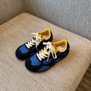 Genuine Leather Retro Color-Block ACG Shoes for Women - 2025 Summer Breathable Sports Casual Training Footwear