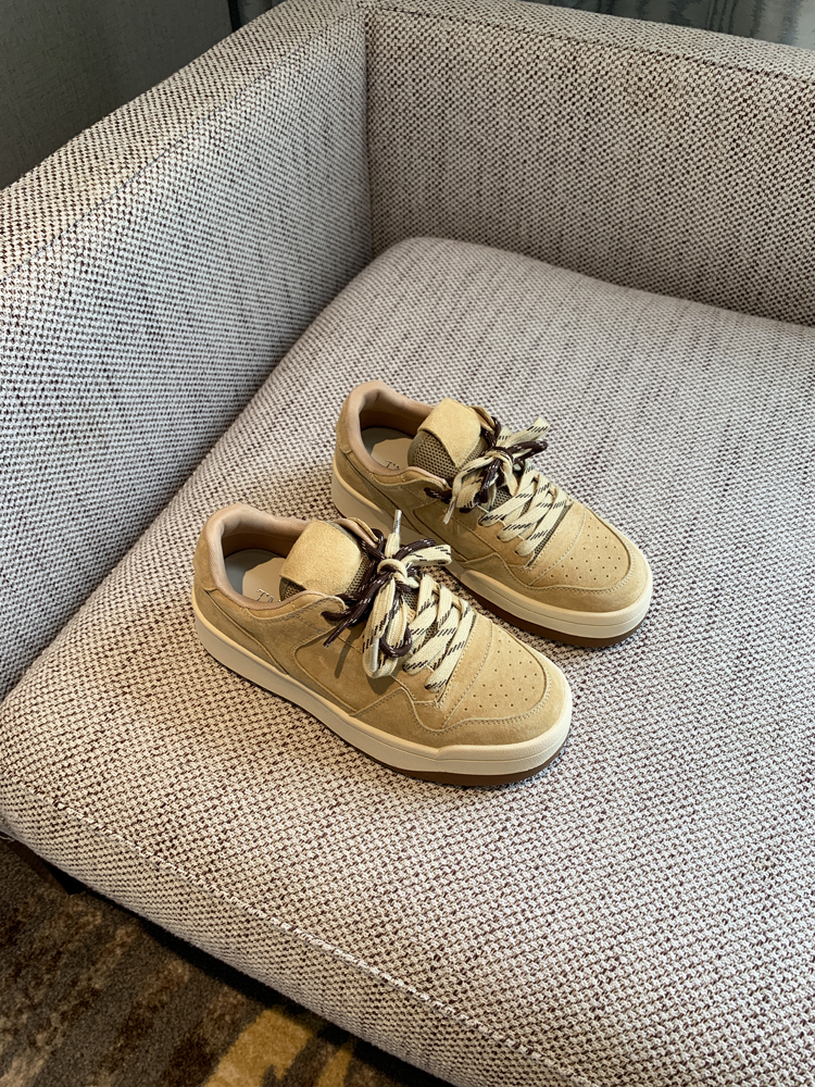 Genuine Leather White Sneakers for Women - 2025 Spring Korean Style Thick-Soled Round-Toe Lace-Up Casual Versatile Shoes Genuine Leather White Sneakers for Women - 2025 Spring Korean Style Thick-Soled Round-Toe Lace-Up Casual Versatile Shoes