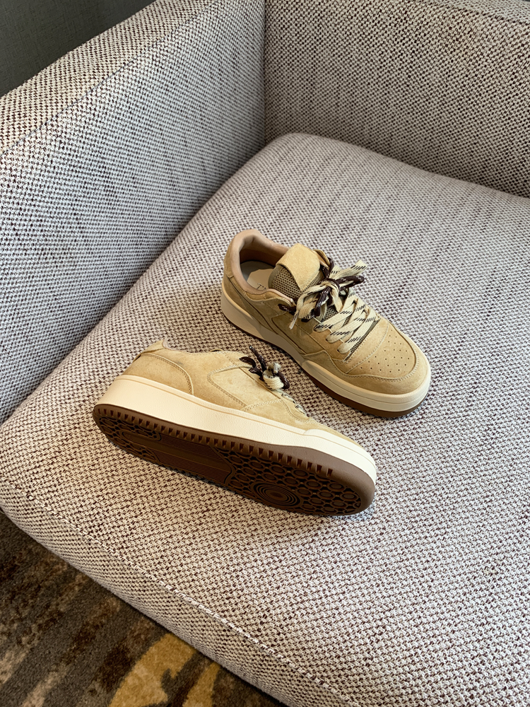 Genuine Leather White Sneakers for Women - 2025 Spring Korean Style Thick-Soled Round-Toe Lace-Up Casual Versatile Shoes Genuine Leather White Sneakers for Women - 2025 Spring Korean Style Thick-Soled Round-Toe Lace-Up Casual Versatile Shoes