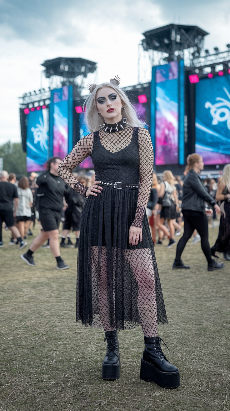Creating Unique Gothic Festival Outfits outfit idea