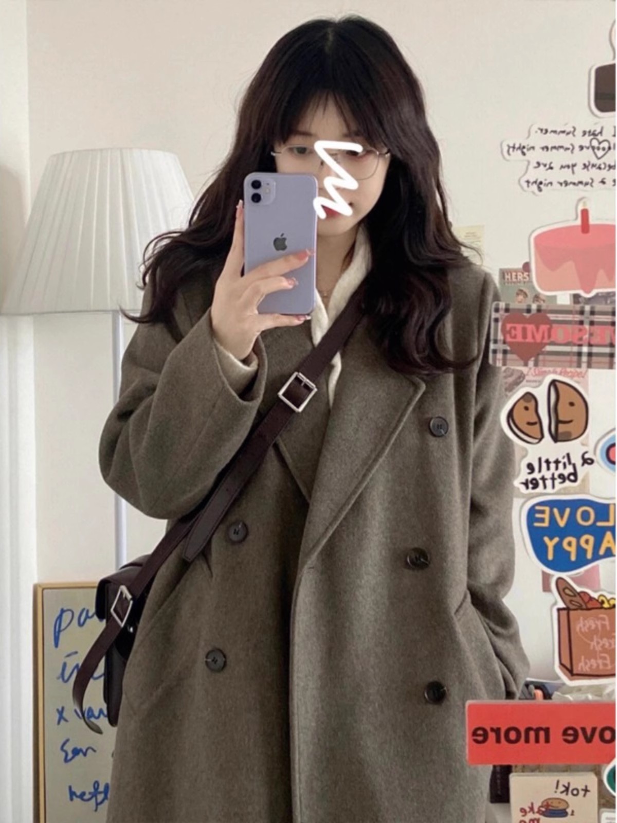 Gray Coffee Cashmere Long Coat for Women - 2024 Winter Korean Style High-End Thick Down Jacket Outerwear Gray Coffee Cashmere Long Coat for Women - 2024 Winter Korean Style High-End Thick Down Jacket Outerwear