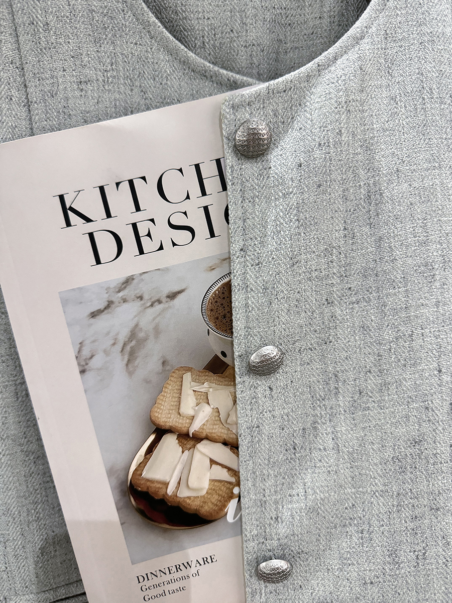 Gray-Green Textured Suit Jacket for Women - French Style, Trendy Korean Spring Autumn Fashion 2025 Gray-Green Textured Suit Jacket for Women - French Style, Trendy Korean Spring Autumn Fashion 2025