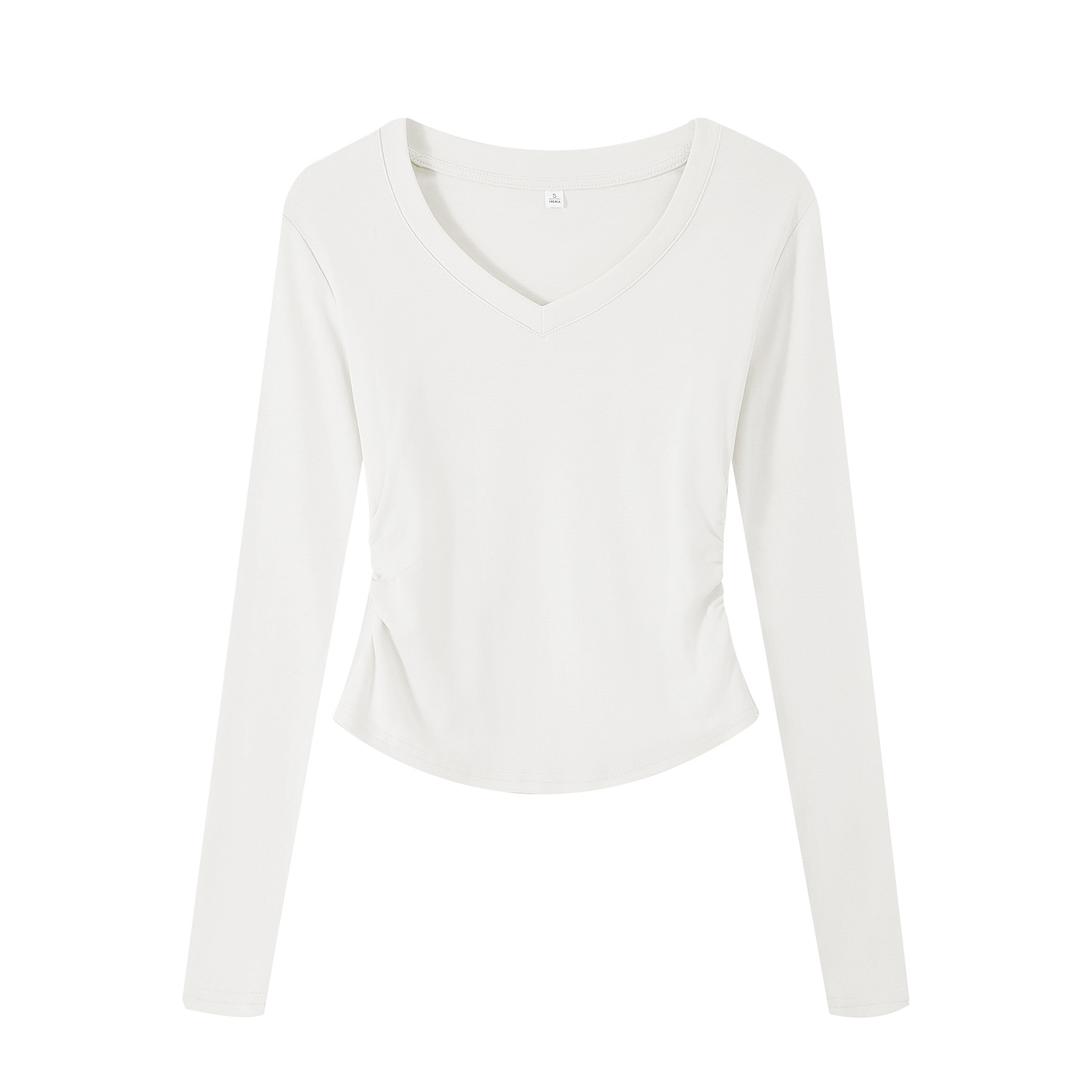 Gray Square-Neck Slim-Fit Cropped Short Sleeve T-Shirt for Women - American Style Summer Top Gray Square-Neck Slim-Fit Cropped Short Sleeve T-Shirt for Women - American Style Summer Top