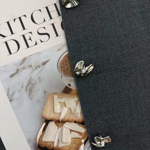 Gray Stylish Short Coat for Women - High-End Little Chanel Style, Versatile Elegant Outerwear for Spring and Autumn 2025