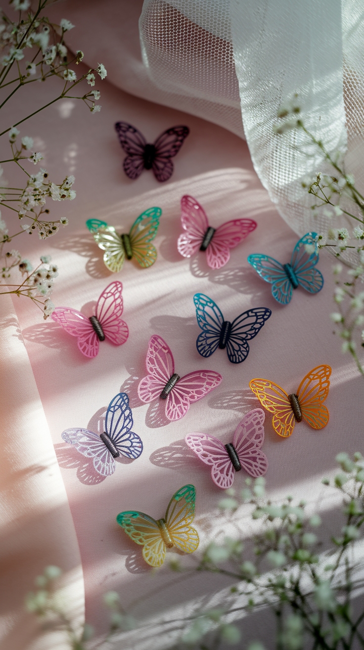 Hair Butterfly Clips: Fun and Functional outfit idea