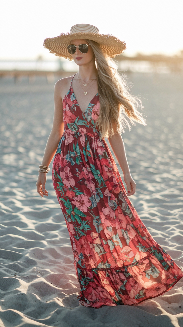 Hairstyles for Maxi Dresses: Perfect Pairings for Your Look outfit idea