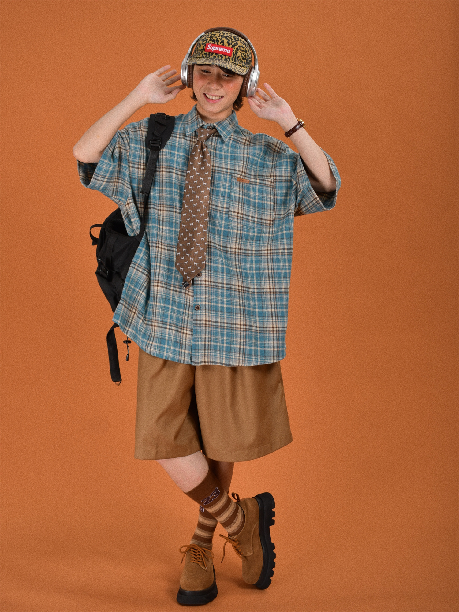 Handmade American Vintage Brushed Plaid Short Sleeve Shirt for Men and Women – Casual Versatile Fashion Staple, New Arrival Handmade American Vintage Brushed Plaid Short Sleeve Shirt for Men and Women – Casual Versatile Fashion Staple, New Arrival