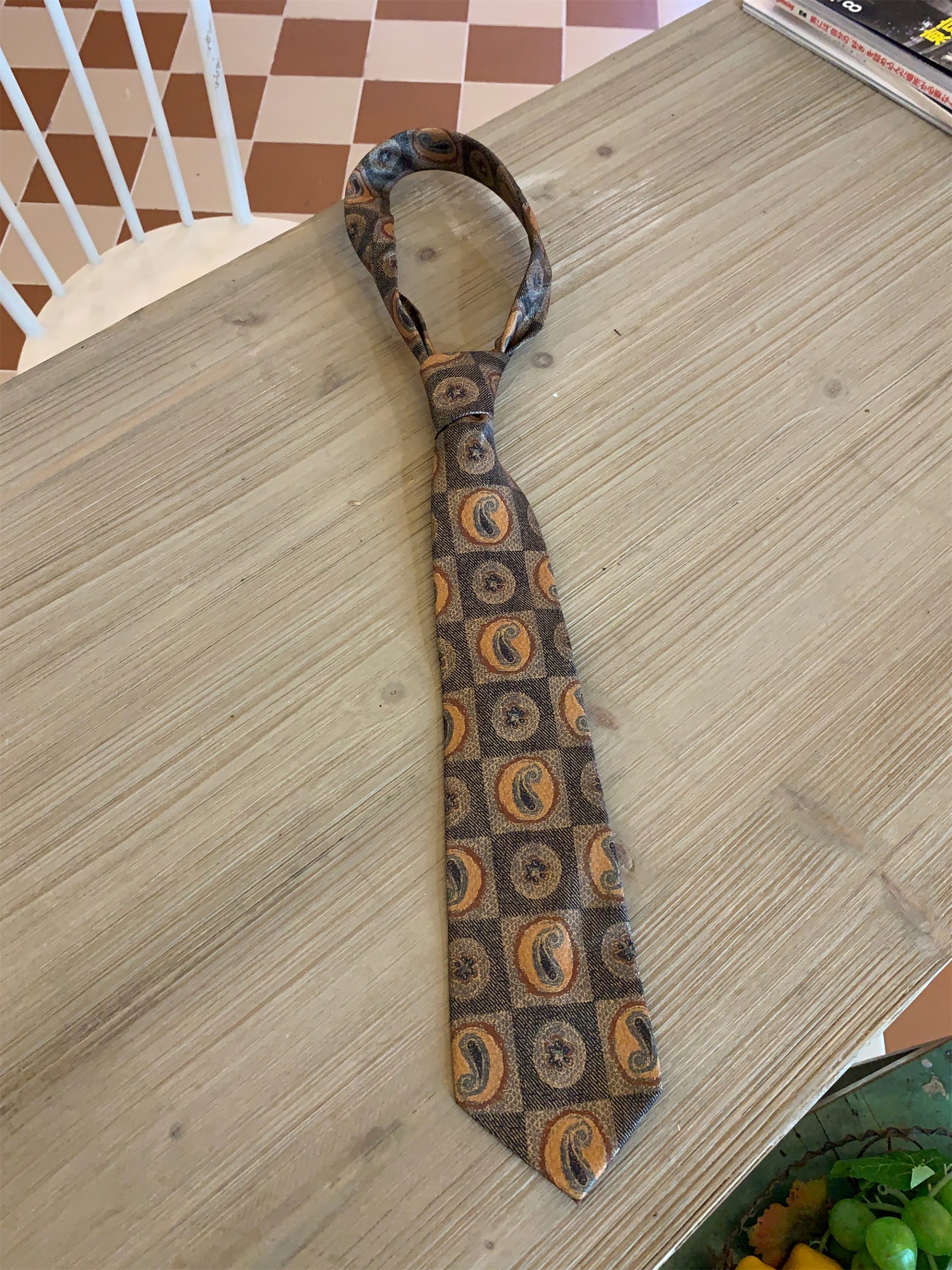 Handmade Vintage Japanese Retro Wide Bow Tie with Trendy Cartoon Print - Versatile Korean Style Fashion Accessory Handmade Vintage Japanese Retro Wide Bow Tie with Trendy Cartoon Print - Versatile Korean Style Fashion Accessory