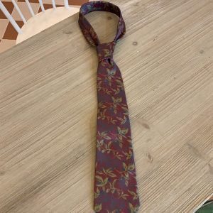 Handmade Vintage Japanese Retro Wide Bow Tie with Trendy Cartoon Print - Versatile Korean Style Fashion Accessory
