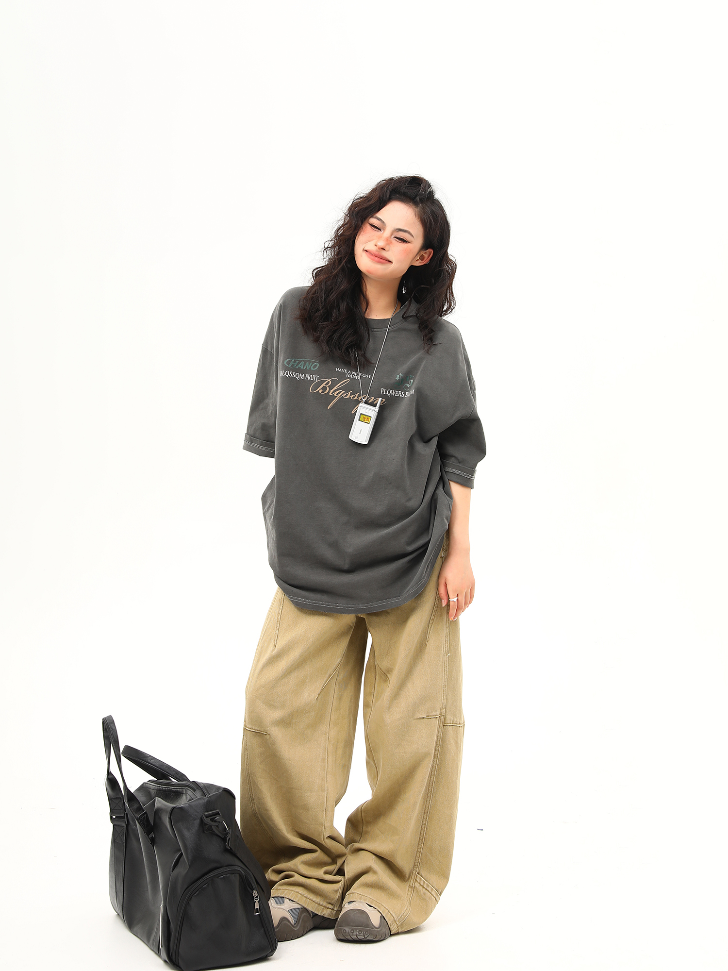 Heavyweight American Vintage Wash Short Sleeve T-Shirt for Men and Women, Loose Fit, Versatile Couple Top, Retro Style Fashion Heavyweight American Vintage Wash Short Sleeve T-Shirt for Men and Women, Loose Fit, Versatile Couple Top, Retro Style Fashion