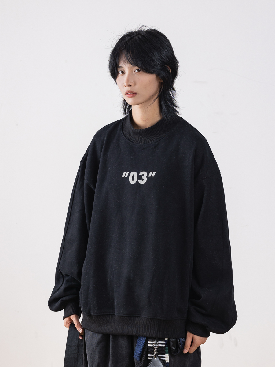 Heavyweight Basic Sweatshirt for Men, Small Collar, Loose Fit, Thickened Fleece Top for Spring 2025, Casual Streetwear Style Heavyweight Basic Sweatshirt for Men, Small Collar, Loose Fit, Thickened Fleece Top for Spring 2025, Casual Streetwear Style