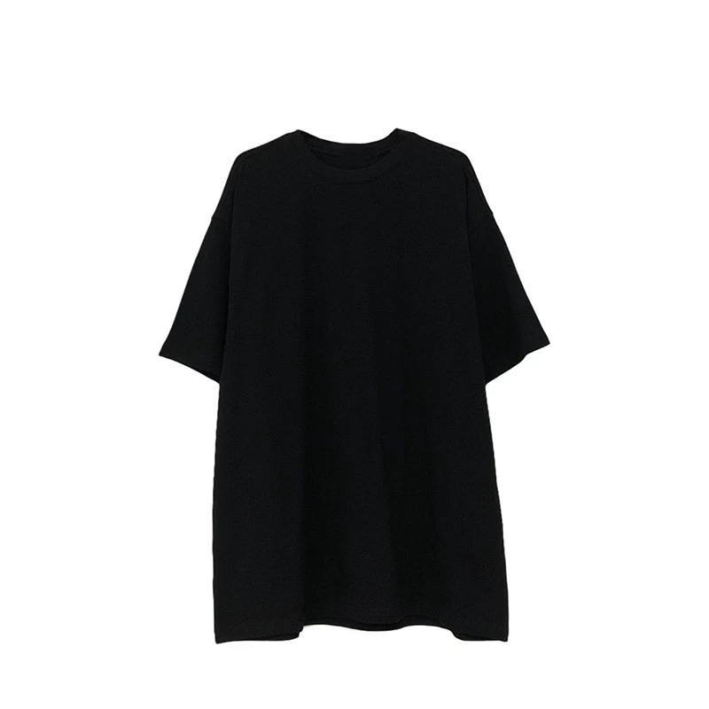 Heavyweight Solid Color Short Sleeve T-Shirt for Men and Women, Loose Fit, Versatile Base Layer, Casual Unisex Fashion Top Heavyweight Solid Color Short Sleeve T-Shirt for Men and Women, Loose Fit, Versatile Base Layer, Casual Unisex Fashion Top