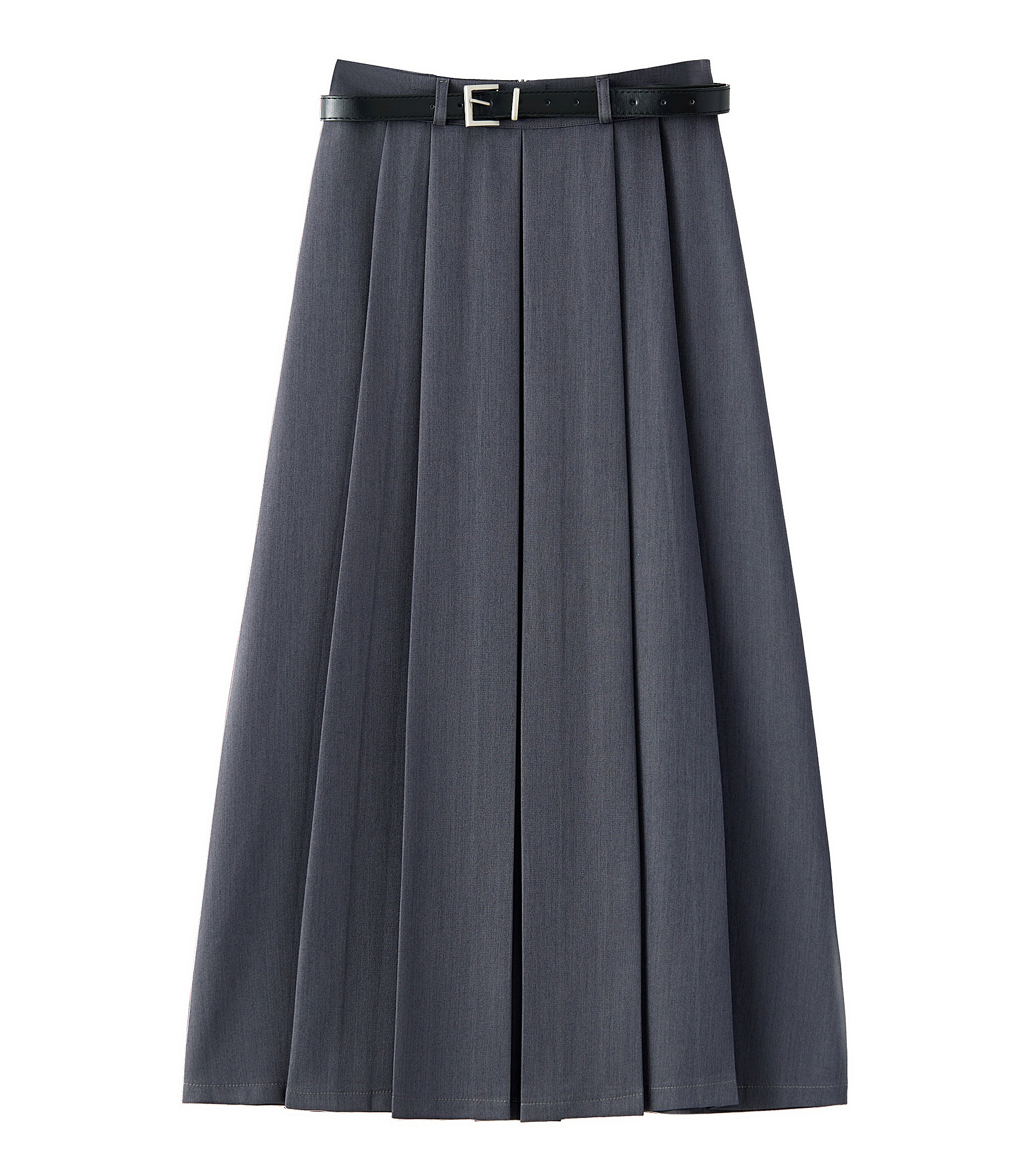 High-End Black High-Waisted Midi Skirt for Women - Slimming A-Line Pleated Design, Spring Summer 2025 Fashion Essential High-End Black High-Waisted Midi Skirt for Women - Slimming A-Line Pleated Design, Spring Summer 2025 Fashion Essential