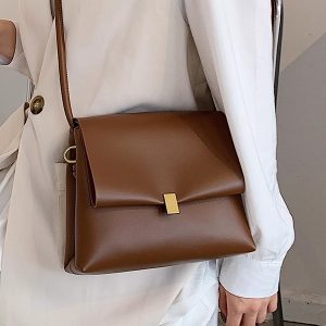 High-End Light Luxury Women's Water-Resistant Crossbody Bag - Versatile Spring 2025 Commuting & Travel Shoulder Bag