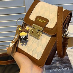 High-End Mini Crossbody Bag for Mobile Phones - Stylish Compact Summer 2025 Fashion for Women