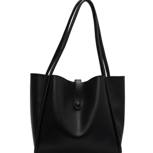 High-End Minimalist Tote Bag for Women - Large Capacity Commuter Handbag with Niche Design