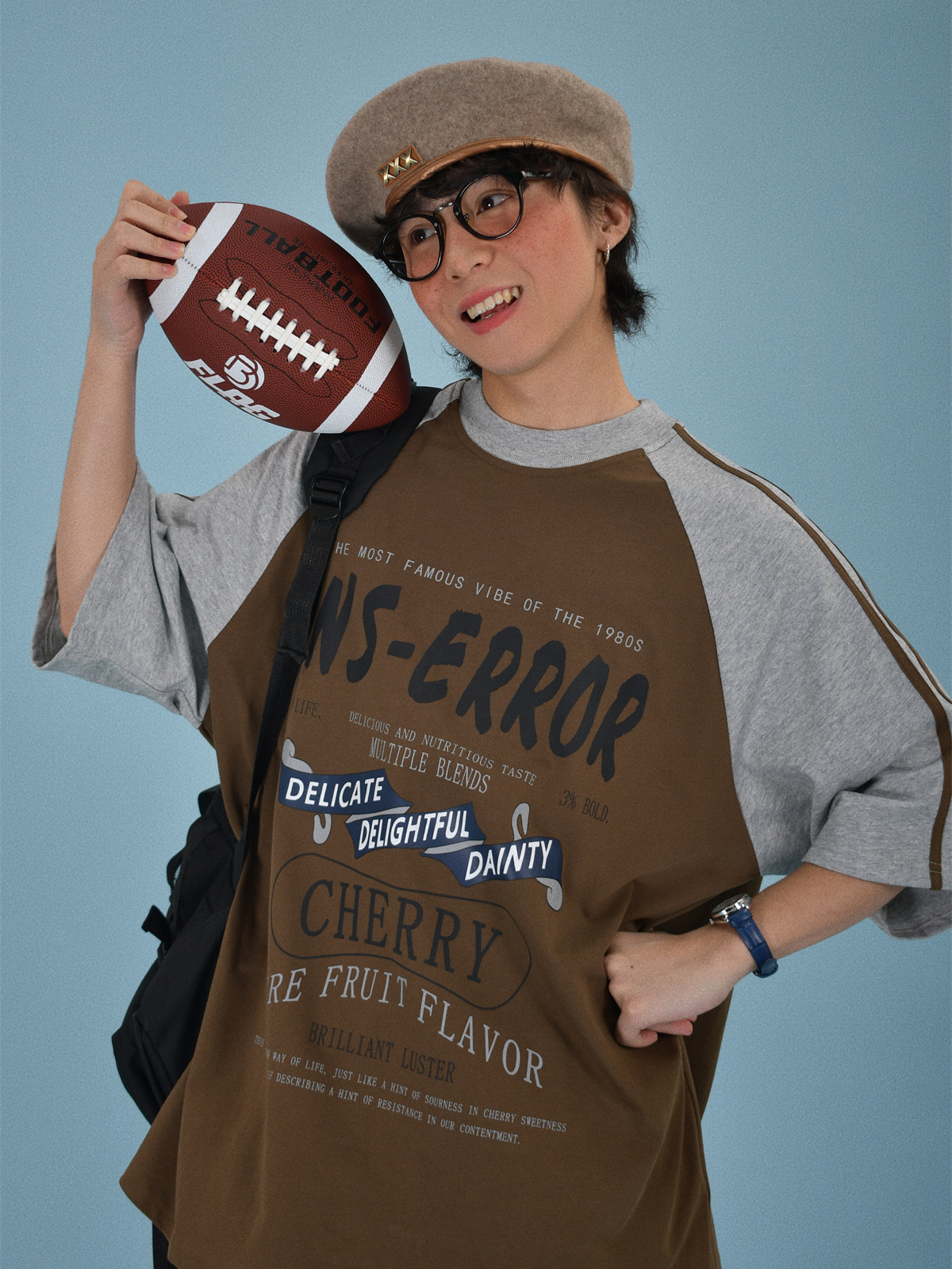 High Neck Loose Short Sleeve T-Shirt - Handmade Vintage Sports Style Unisex Summer Top - Trendy Casual Fashion High Neck Loose Short Sleeve T-Shirt - Handmade Vintage Sports Style Unisex Summer Top - Trendy Casual Fashion