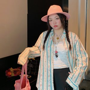 High Waist Casual Loose Black Shorts with Gold Butterfly Knot Cutout for Women - Spring/Summer 2025 Fashion Trend