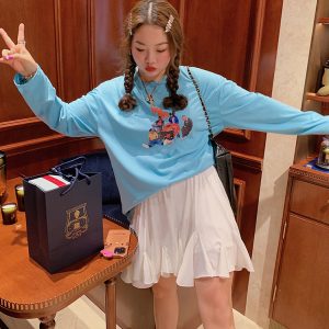 High-Waisted A-Line Half Skirt for Women, Plus Size Slimming White Skirt, Spring Summer 2025, Trendy Chic Style