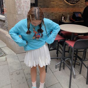 High-Waisted A-Line Half Skirt for Women, Plus Size Slimming White Skirt, Spring Summer 2025, Trendy Chic Style