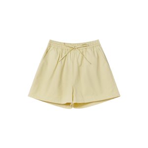 High-Waisted Blue Elastic Waistband Loose Sports Shorts for Women - Summer Slim-Fit Casual Athletic Shorts