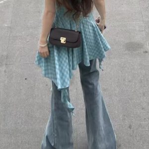 High-Waisted Flared Pants for Women - 2025 Plus Size Loose-Fitting Jeans, Comfortable and Stylish Slightly Flared Design