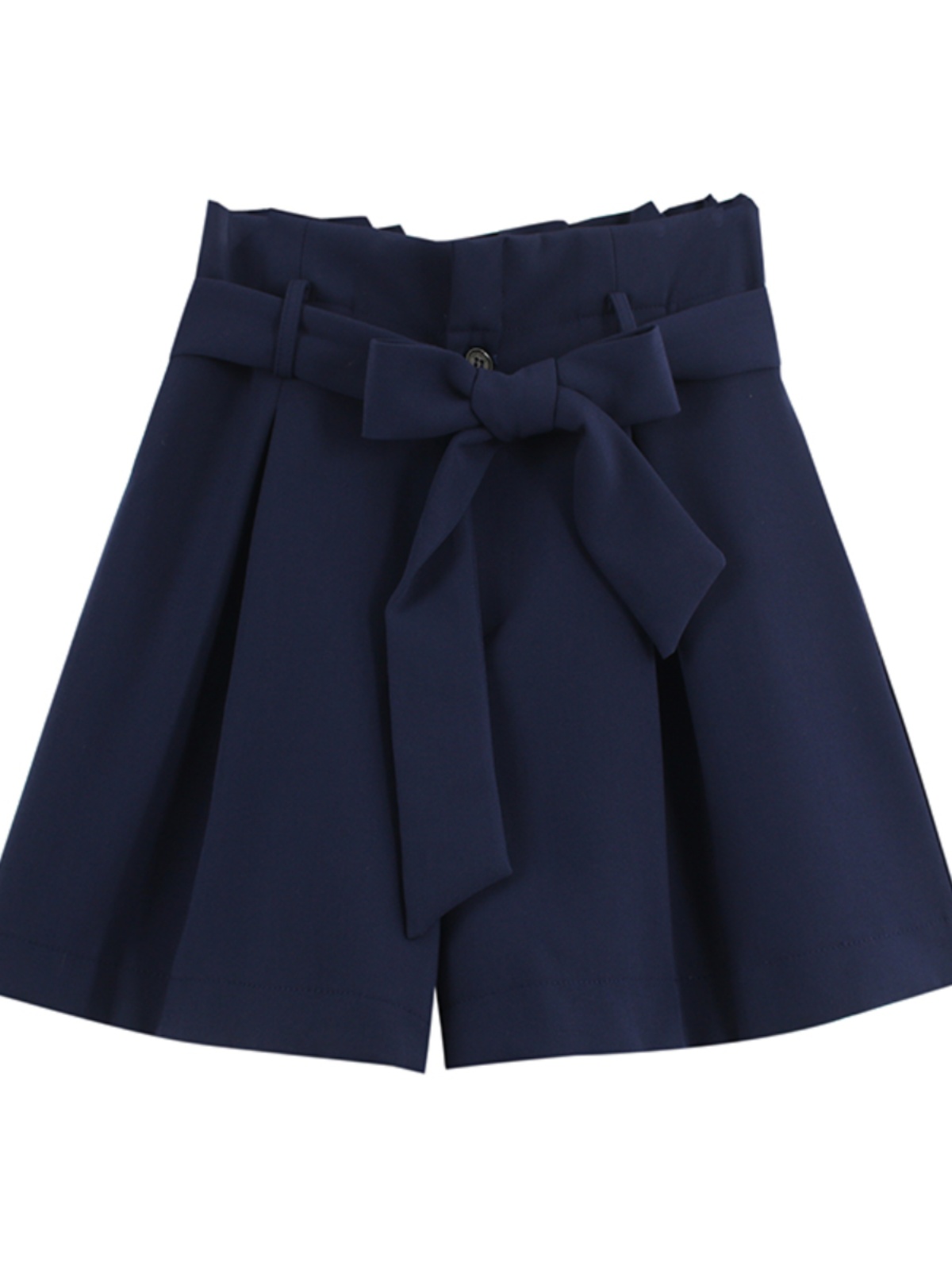 High-Waisted Floral Bud Skirt Pants with Drawstring Waist, Pockets, Ruffled Hem, A-Line Wide-Leg Shorts for Spring/Summer Fashion High-Waisted Floral Bud Skirt Pants with Drawstring Waist, Pockets, Ruffled Hem, A-Line Wide-Leg Shorts for Spring/Summer Fashion