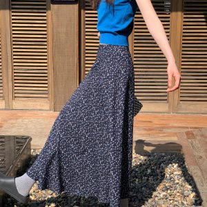 High-Waisted Irregularly Segmented Fishtail Skirt for Women - Summer Slim A-Line Bodycon Style
