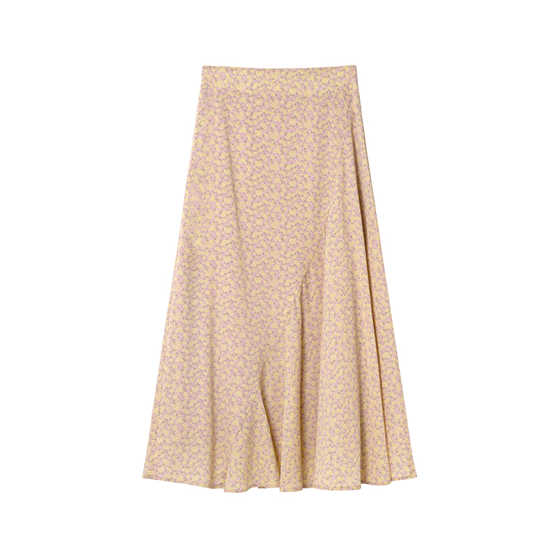 High-Waisted Irregularly Segmented Fishtail Skirt for Women - Summer Slim A-Line Bodycon Style