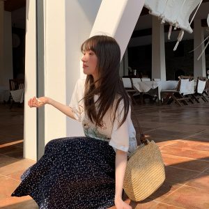 High-Waisted Irregularly Segmented Fishtail Skirt for Women - Summer Slim A-Line Bodycon Style