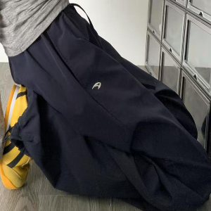 High-Waisted Loose Cargo Pants for Women - American Retro Spicy Girl Parachute Wide-Leg Sports Trousers