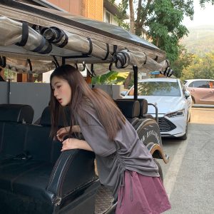 High-Waisted Niche Drawstring Flower Bud Shorts for Women - Slimming Casual Summer Style for Petite Sizes